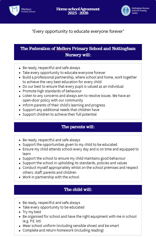 Home School Agreement